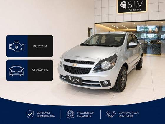 CHEVROLET AGILE 1.4 MPFI LTZ 8V FLEX 4P MANUAL